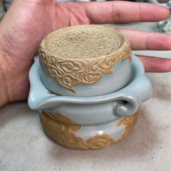 壶老段烧陶瓷茶器