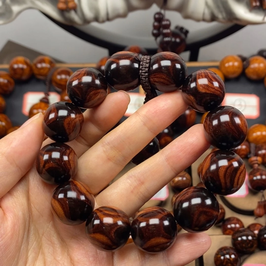 【闪购商品】黄花梨/降香黄檀2.0对眼鬼脸