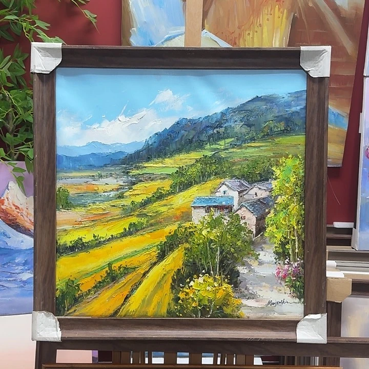 油画油画作品展等活动中