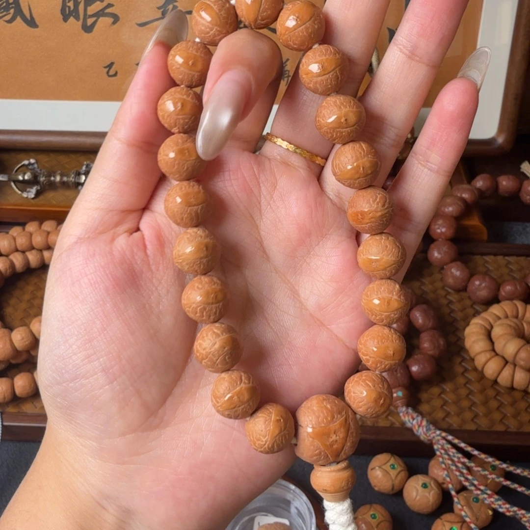 凤眼菩提把件封眼素串