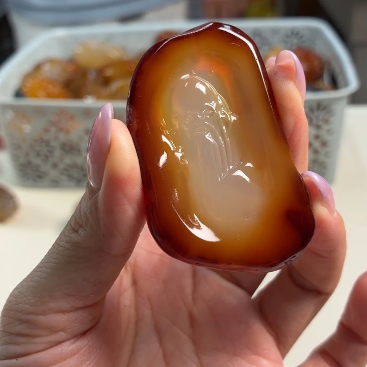 玛瑙/玉髓未镶嵌吊坠(不含链)