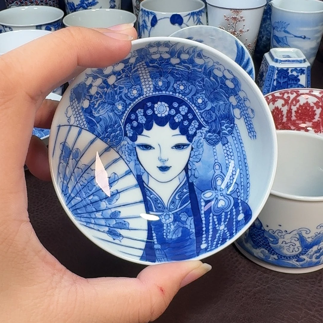 小***歌现代景德镇陶瓷杯