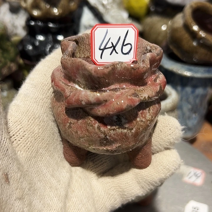 粗陶花盆制作就这样了，