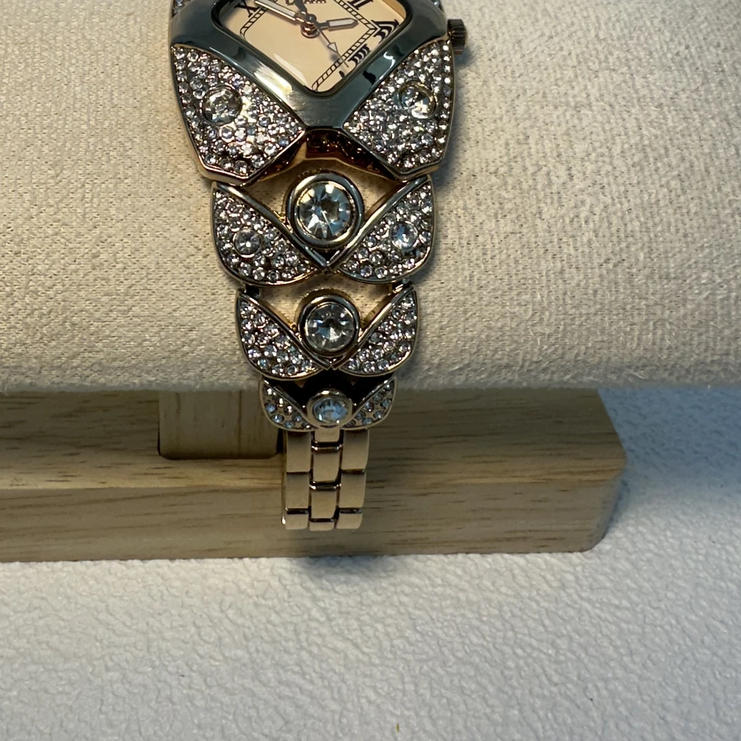 铁合金锆石手链 新款满钻拼接手链