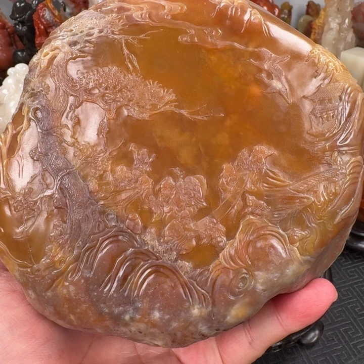 老***张寿山石寿山石中板