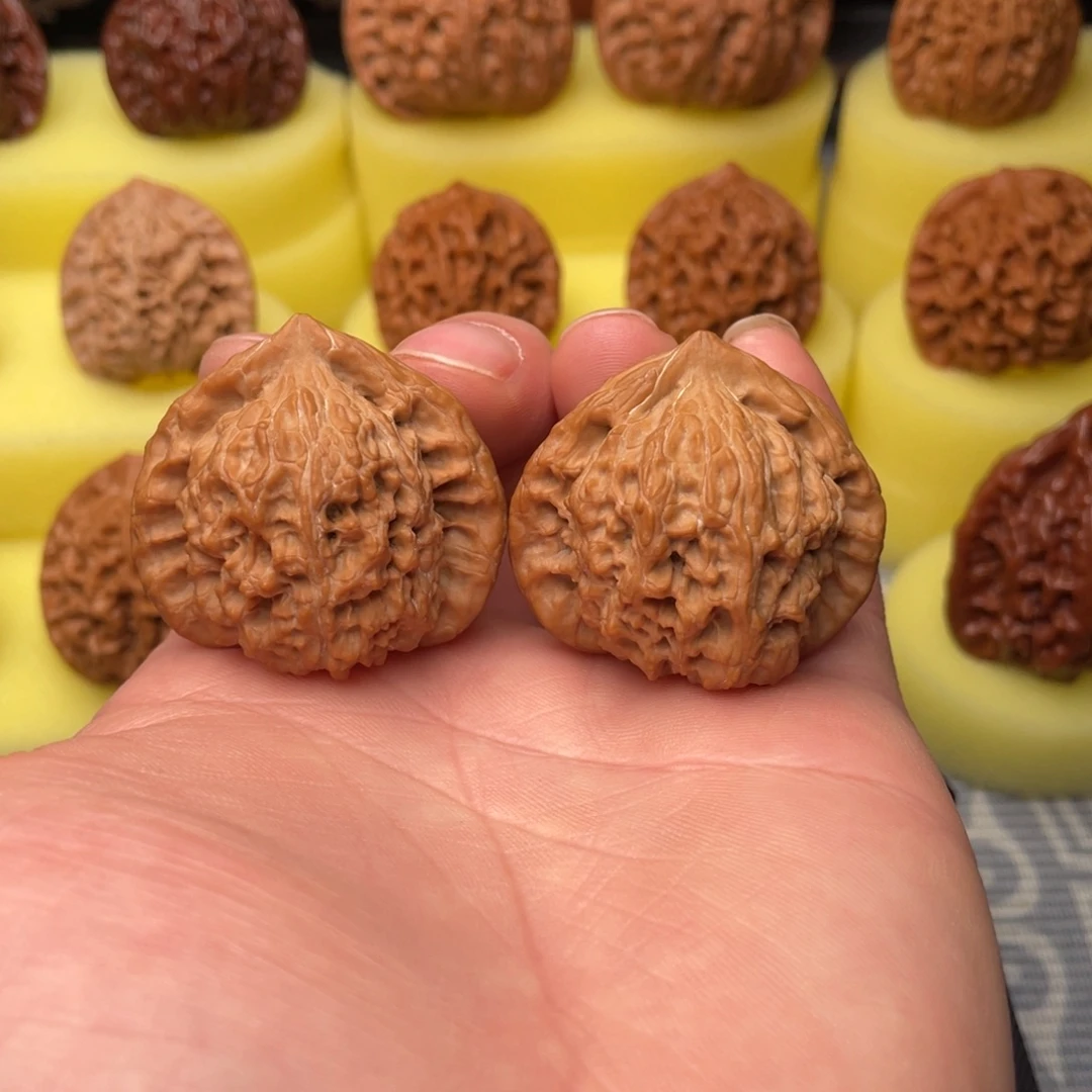 把件文玩核桃38➕全品老太行公子帽