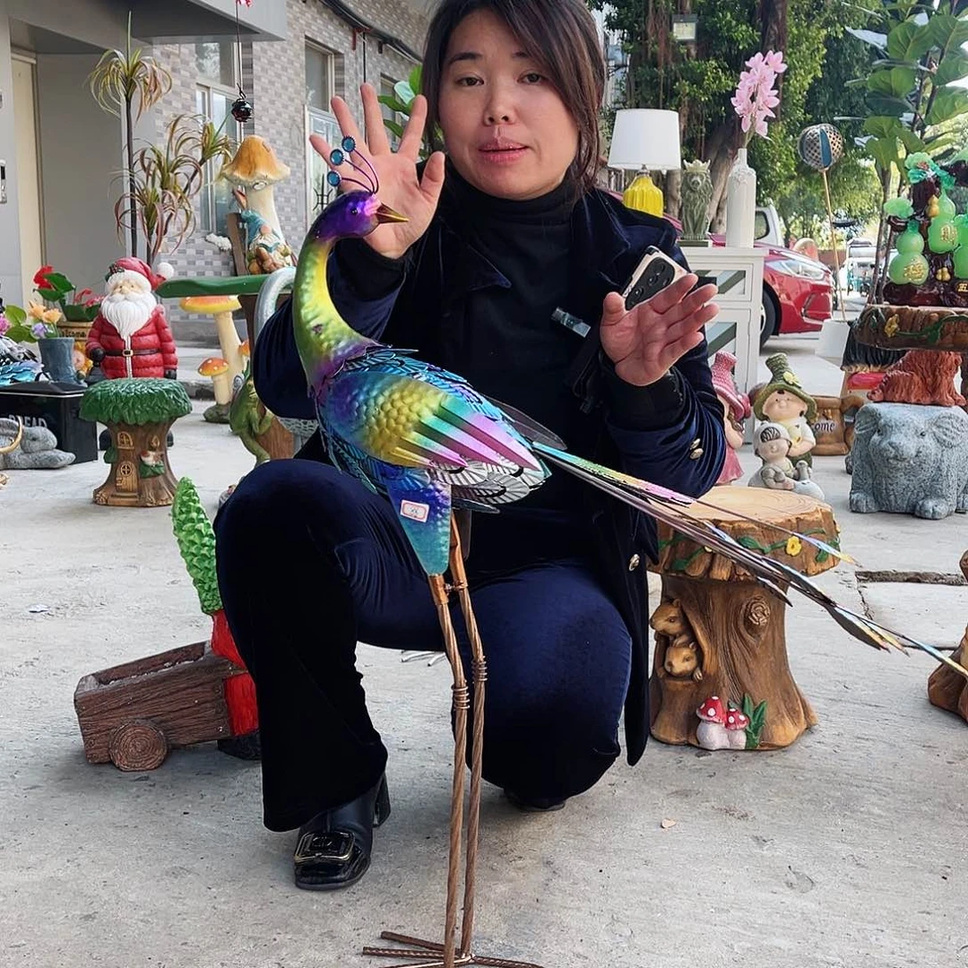 【闪购商品】无铅玻璃花园摆件&000&