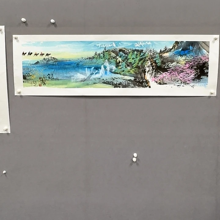 国画亲笔手绘放心去藏