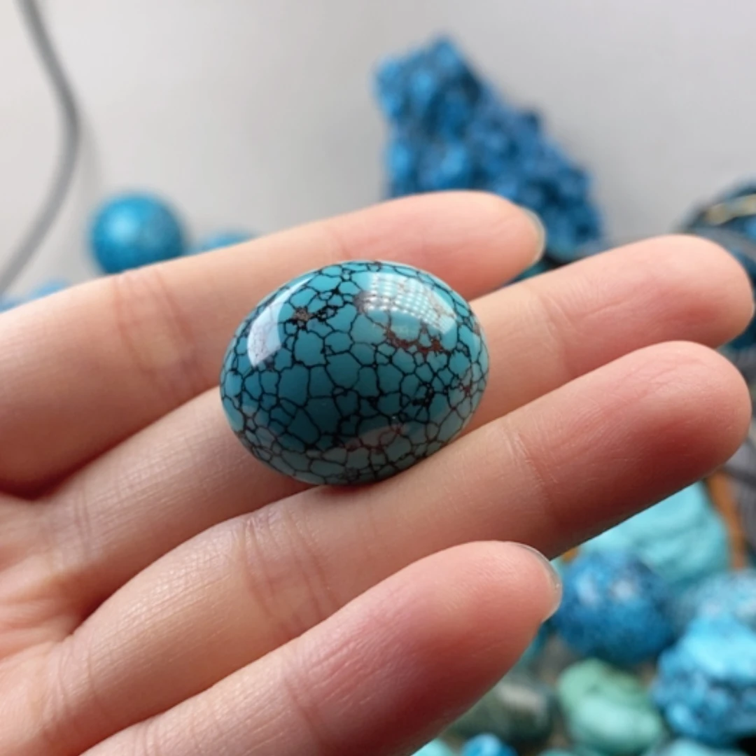 【闪购商品】未镶嵌绿松石珠宝半成品