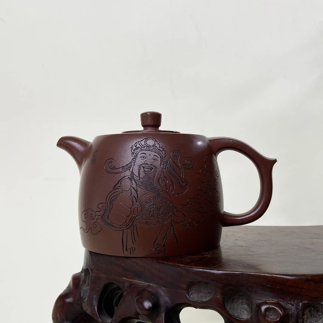 宜兴手工紫砂壶 GPQ4353-2（黄自英）