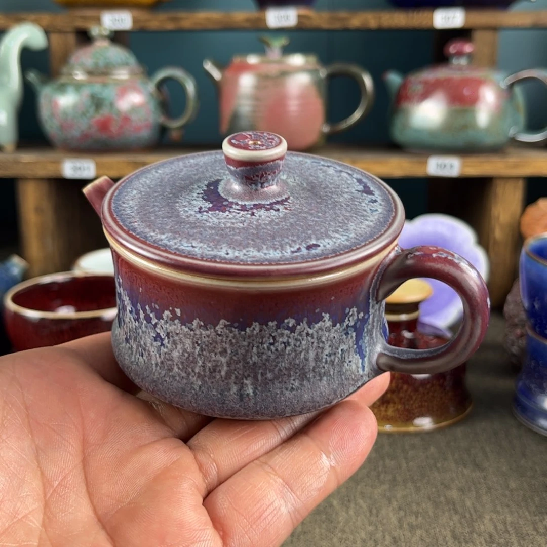 壶神垕钧瓷原矿釉发色12
