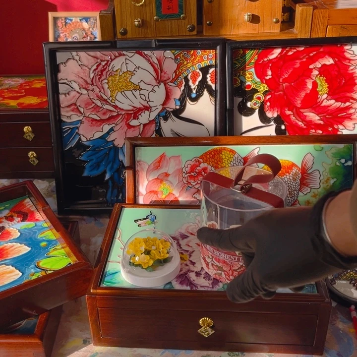 瓷板画艺术作品的