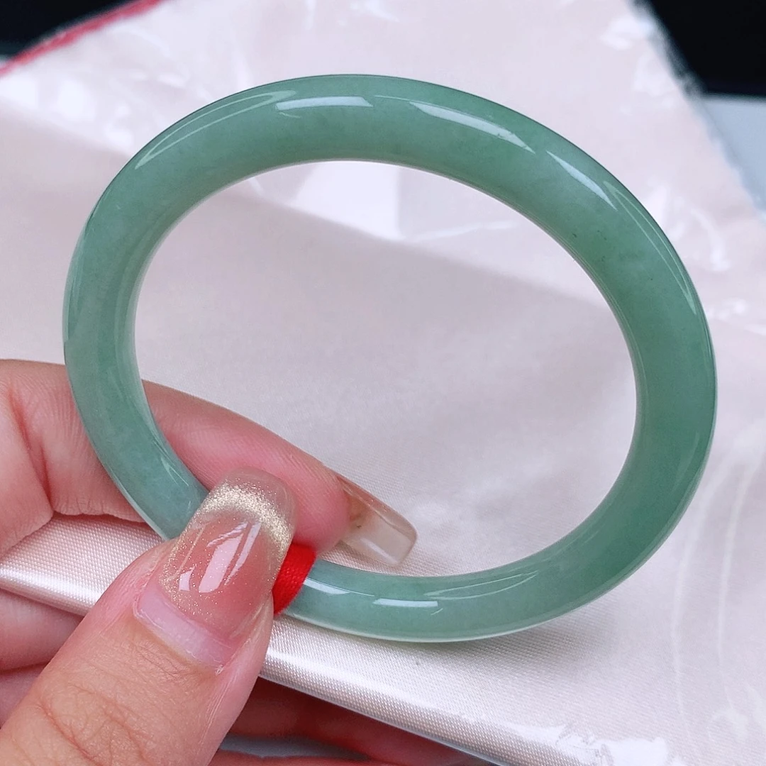 翡翠未镶嵌手镯4141正53