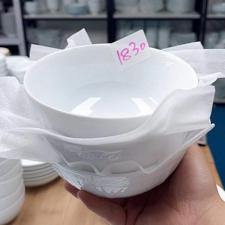 寻***儿陶瓷盘子六寸1830号陶瓷碗盘，破损包赔