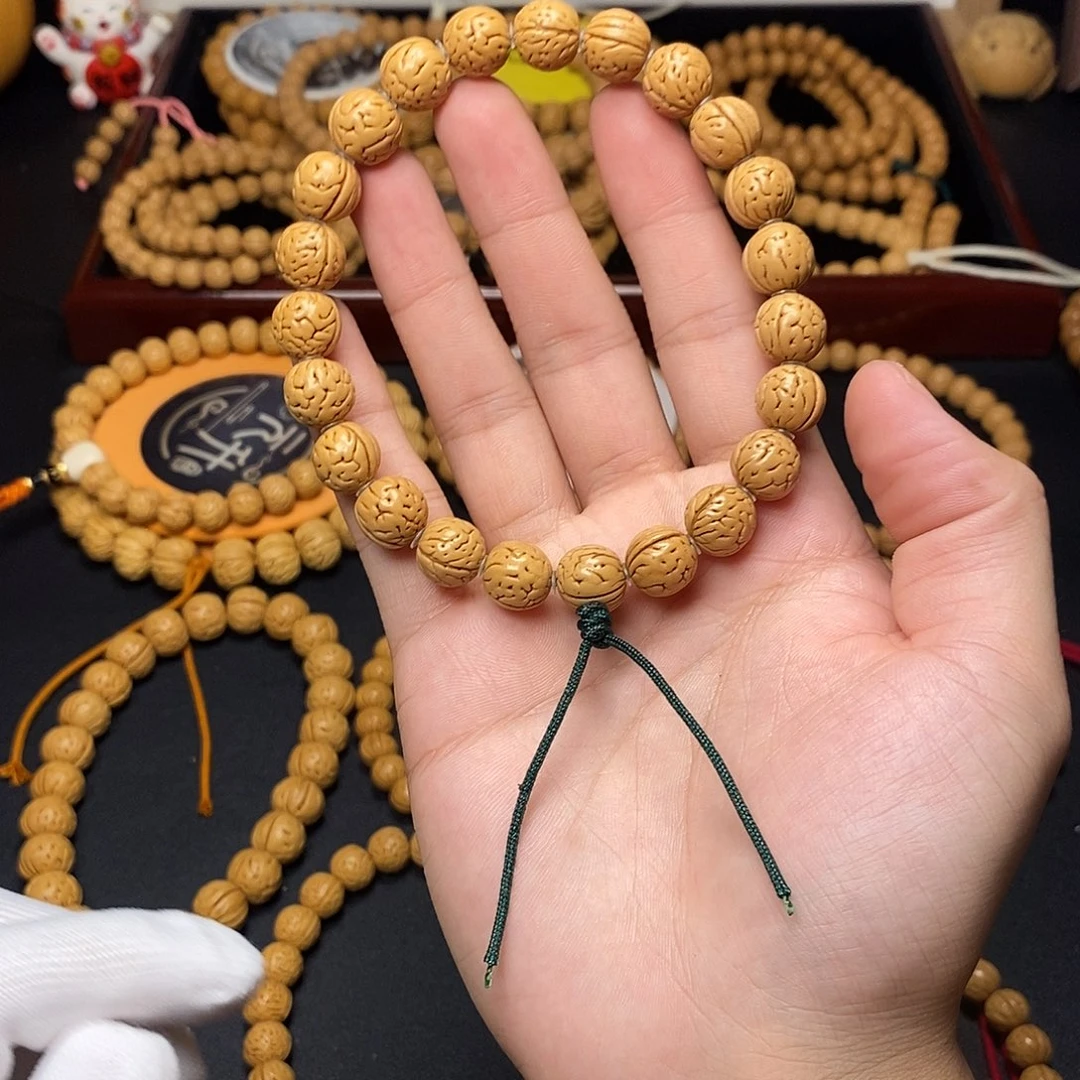 桃核手串肌肉纹桃核