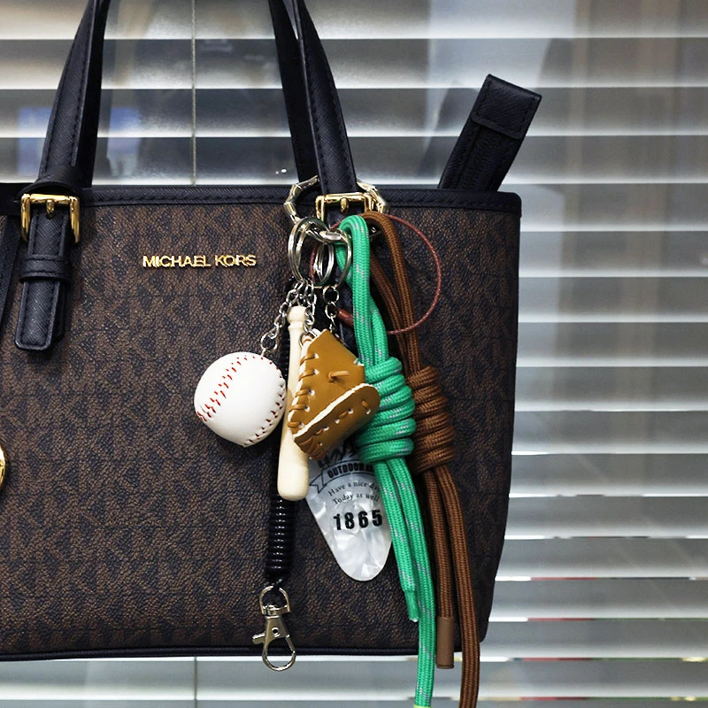 【运动系列】miumiu创意迷你高级小众包包挂件棒球橄榄球腰链配饰