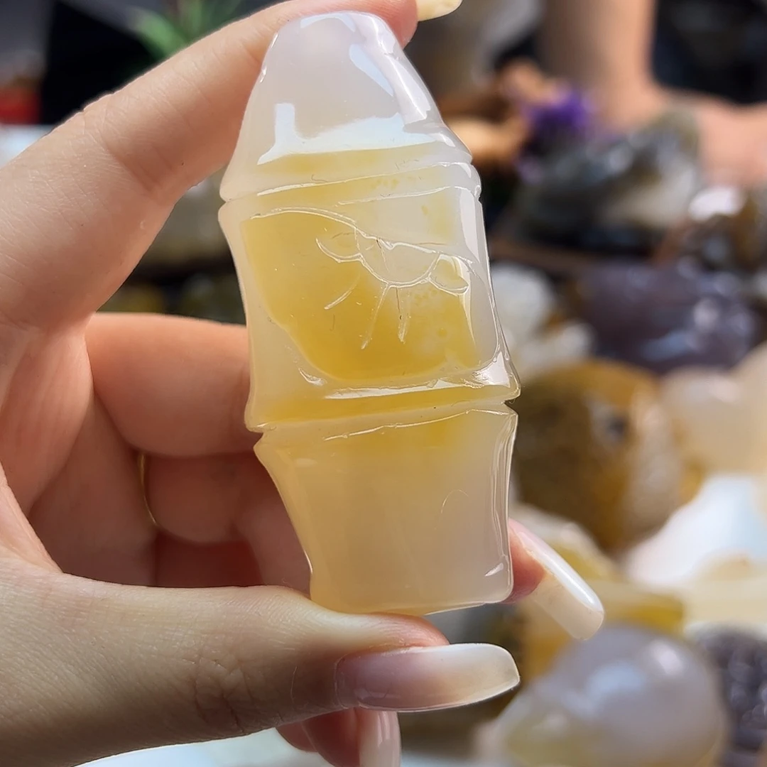 玛瑙/玉髓未镶嵌吊坠(不含链)