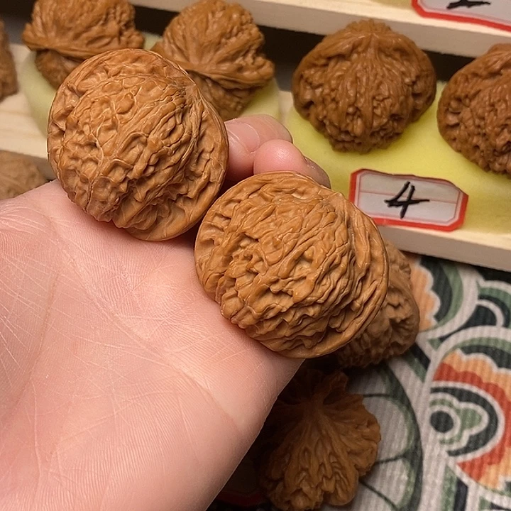 吊坠文玩核桃43山地歪磨