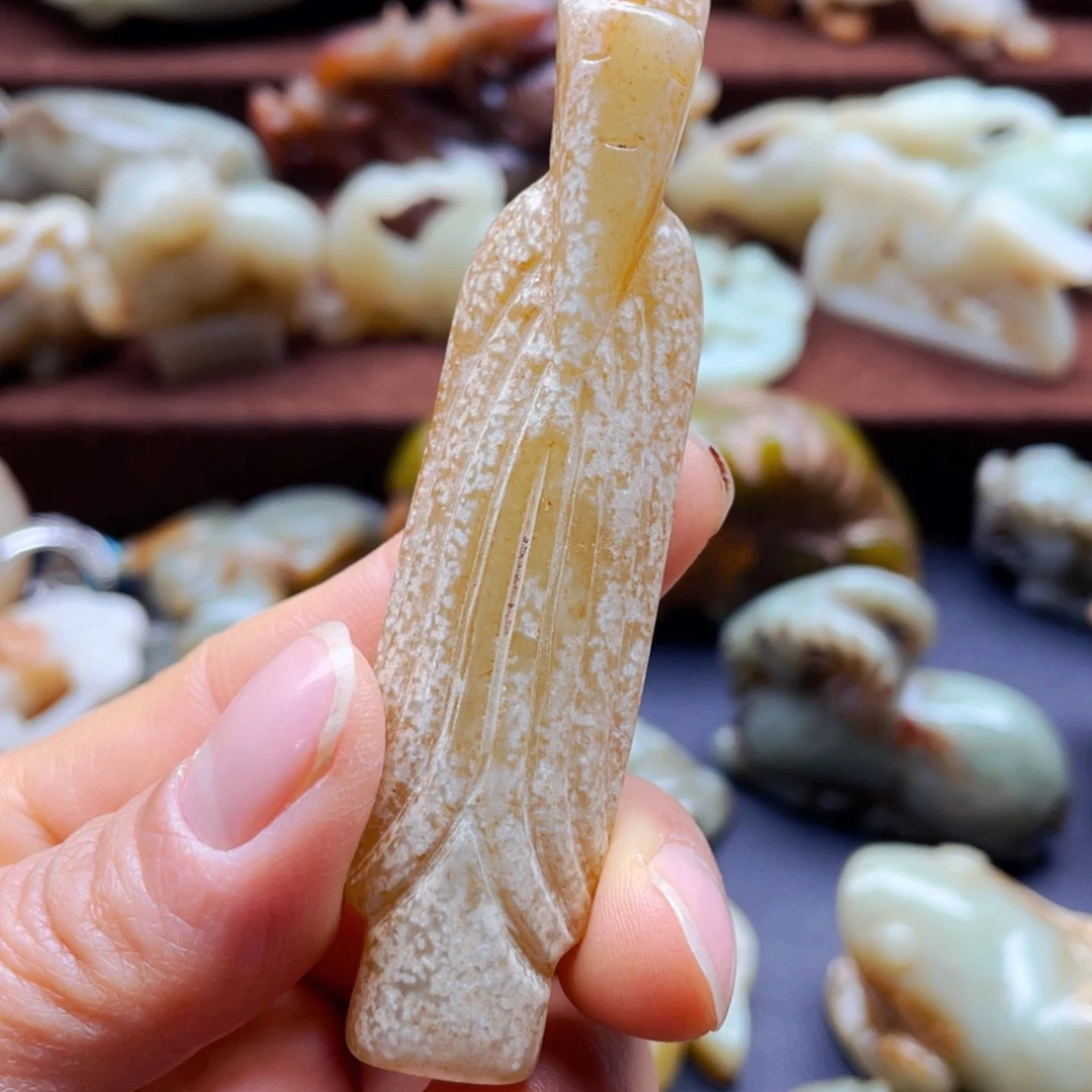 吊坠白玉菩提摆件