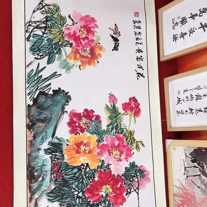 国画张圣敏先生纯手绘作品