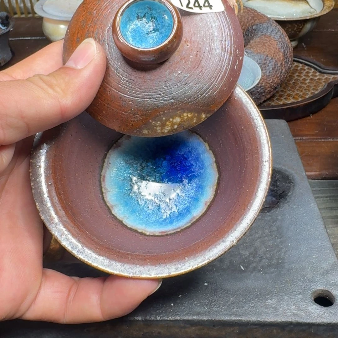 碟非遗传承老叶柴烧244