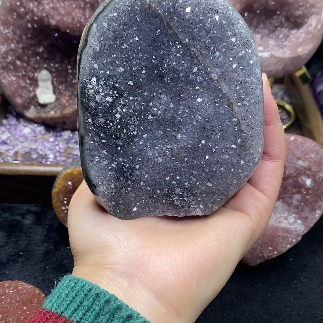 大型摆件（非配饰）紫晶未镶嵌