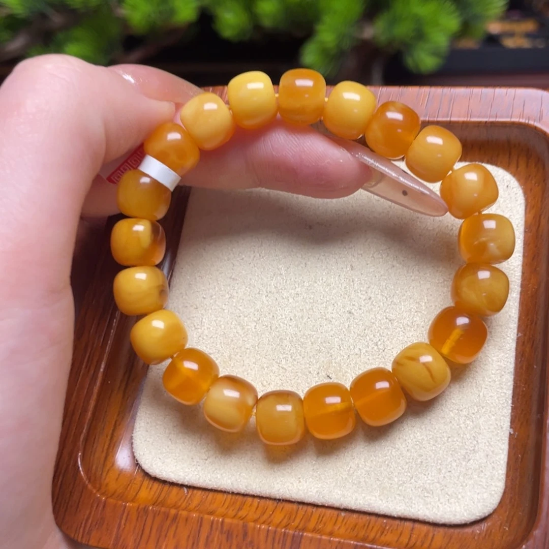 蜜蜡手链未镶嵌手串