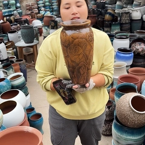 口15高31一个盆子。