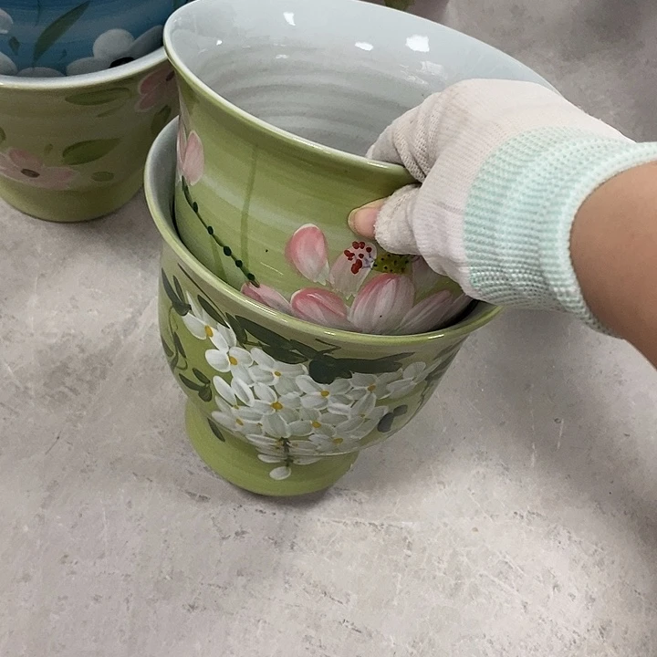 罐净*13xc景德镇陶瓷花盆