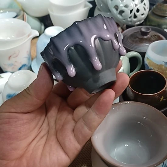 瓷片茶具直播。满15包邮