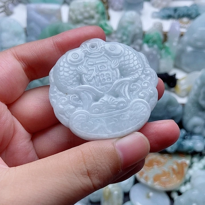 吊坠(不含链)未镶嵌翡翠1