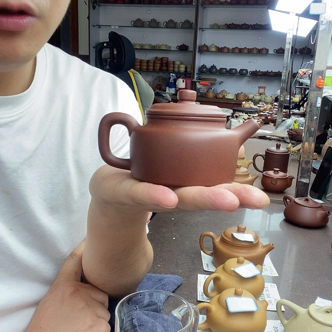 茶壶紫砂紫砂德中