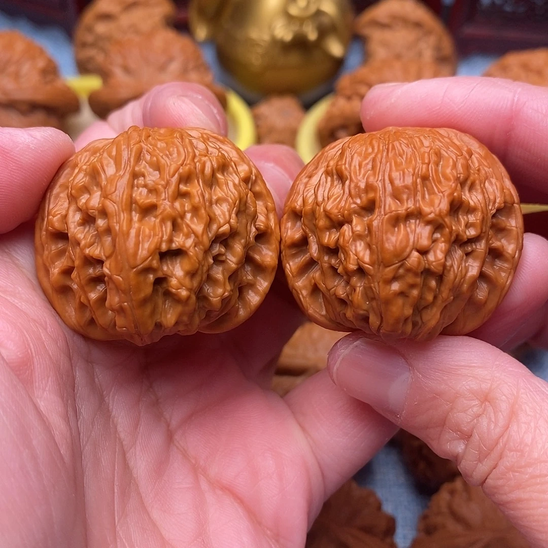 把件文玩核桃全品毕业山地正磨36.5尺