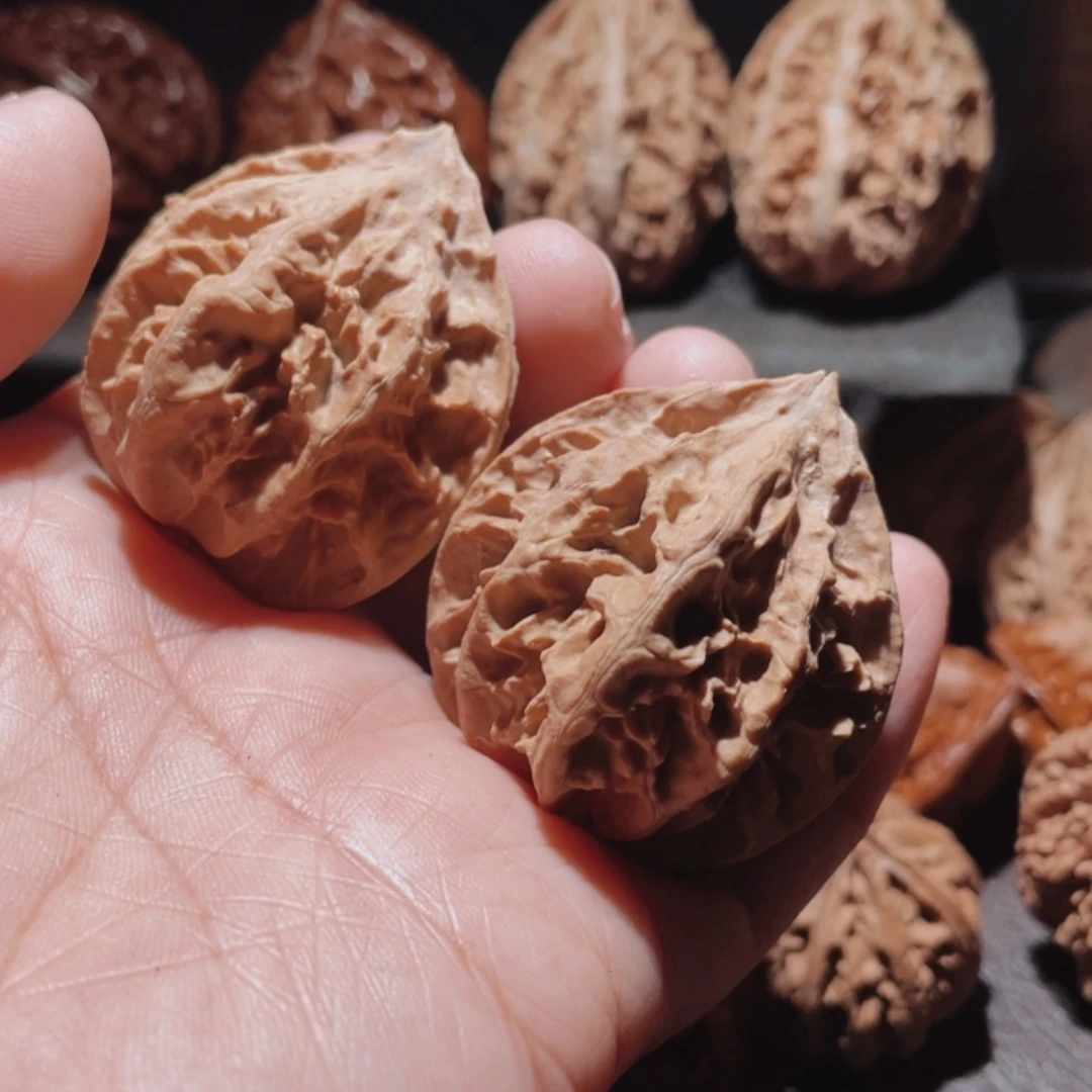 【闪购商品】文玩核桃把件S****8东北楸子29