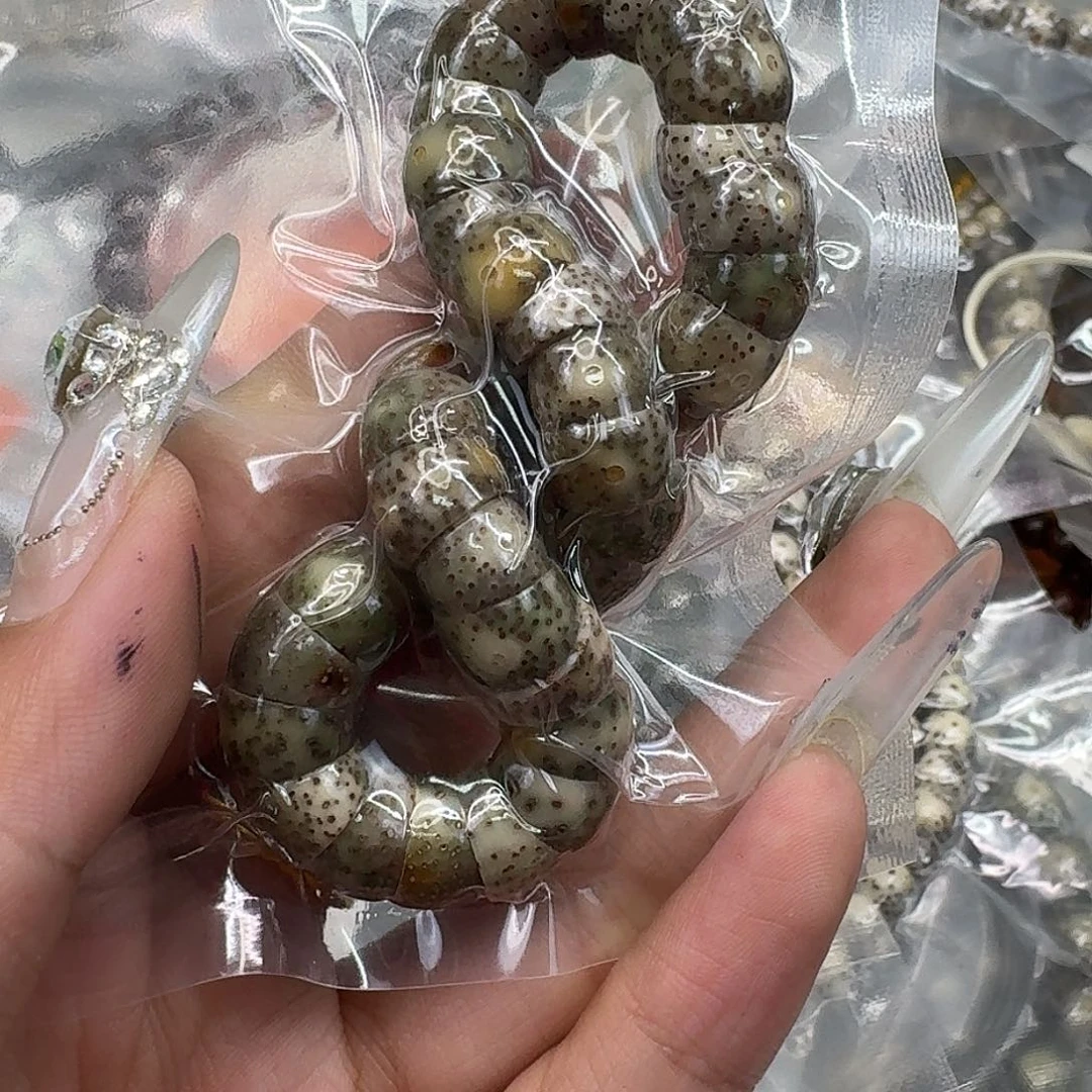 手串星月菩提210卓越火烧云星月菩提猪大肠10单圈
