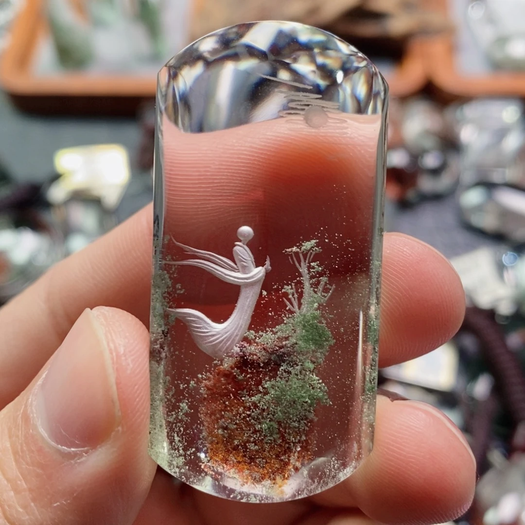 未镶嵌水晶吊坠(不含链)