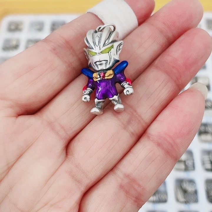 珐琅吊坠足银奥特曼