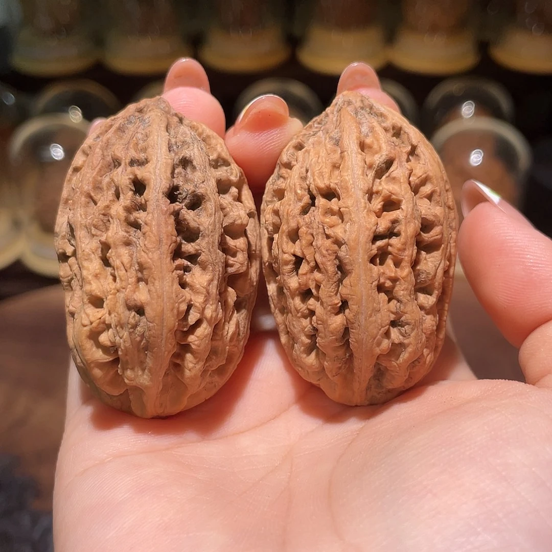 文玩核桃吊坠金梭子29