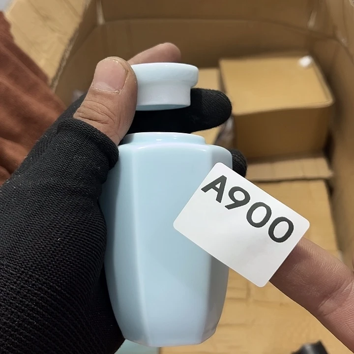 瓷片茶摆件工艺品摆件666