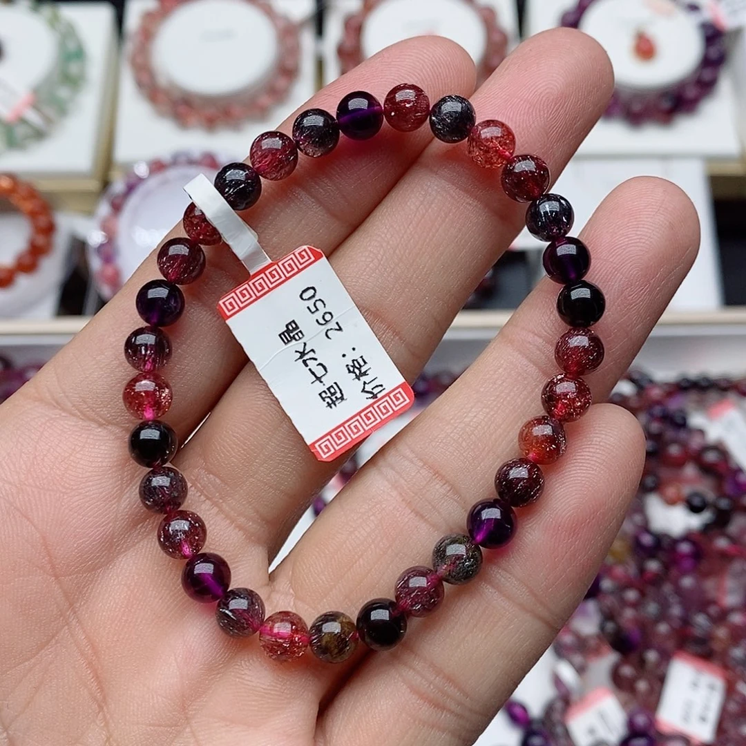 水晶手链未镶嵌水晶单圈手链未镶嵌