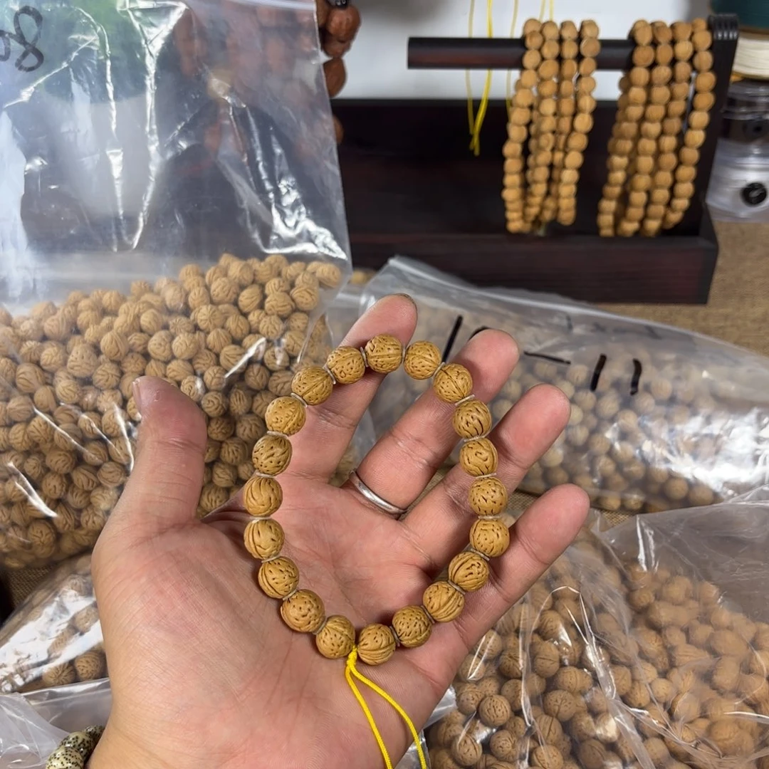 文玩核桃手串脑纹桃核手串