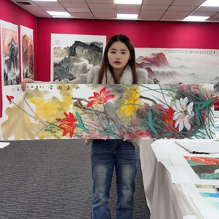 国画国画纯手绘作品