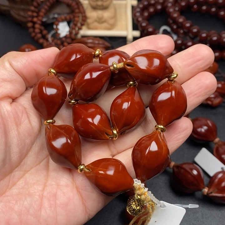 吊坠橄榄核素核18