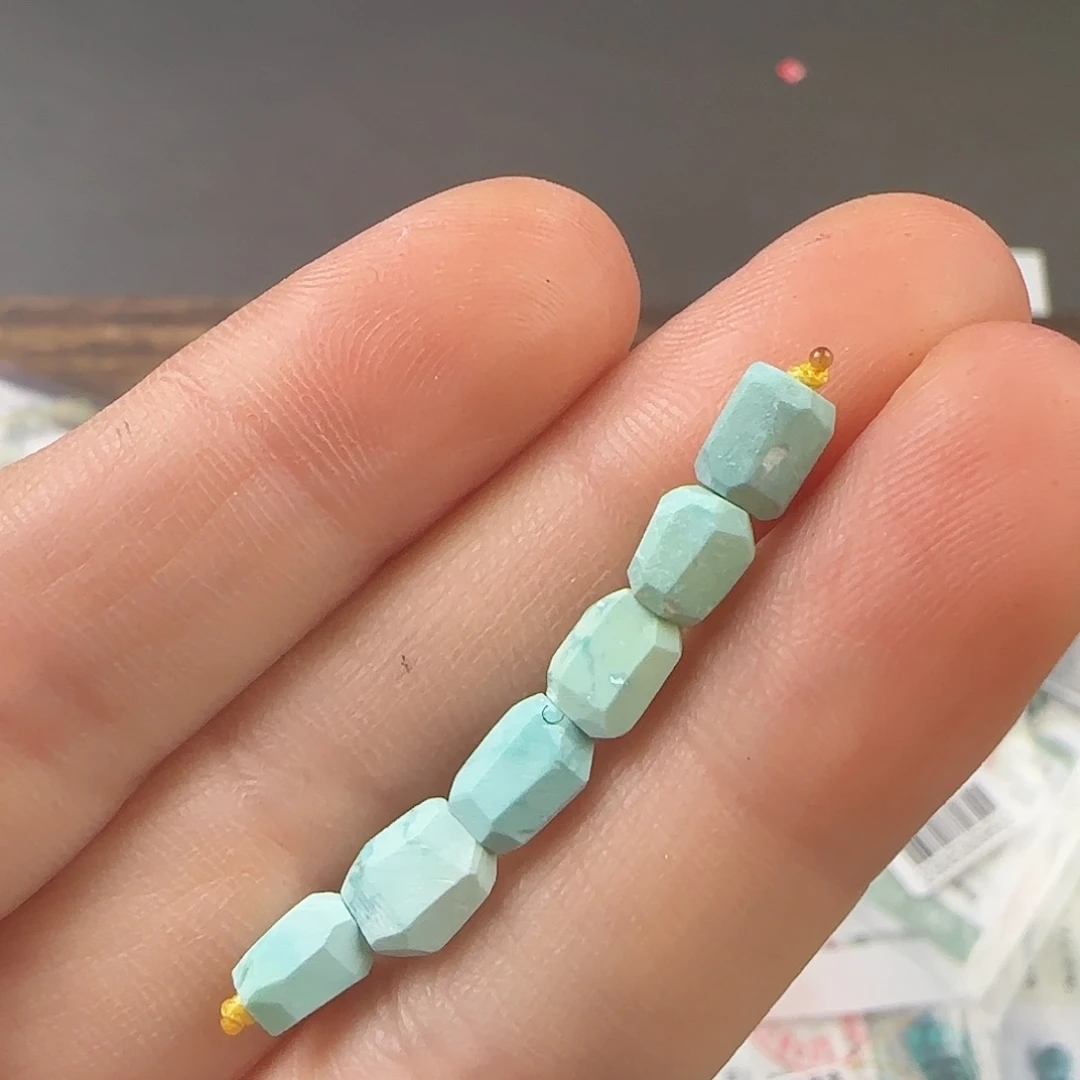 绿松石珠宝半成品未镶嵌