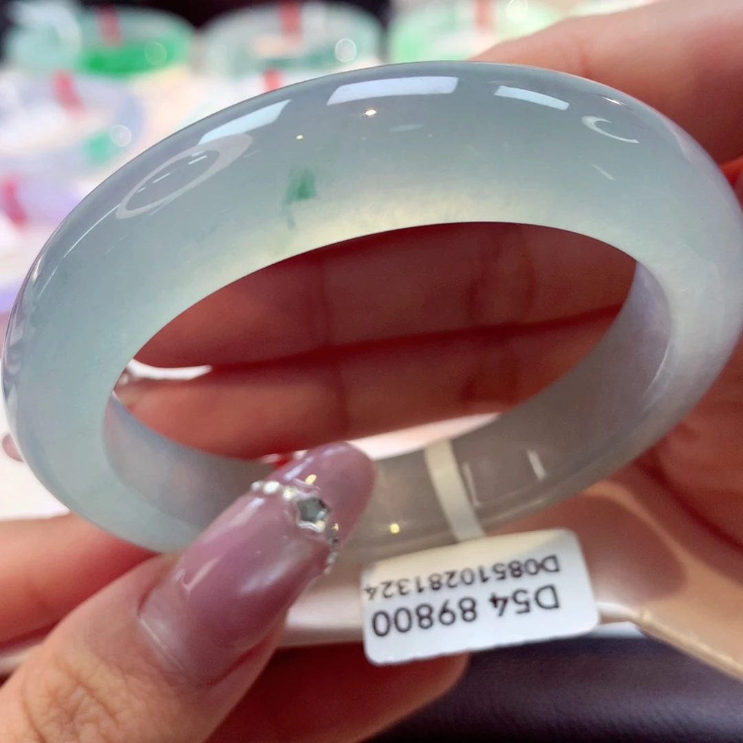 未镶嵌手镯翡翠泥鳅背4号66