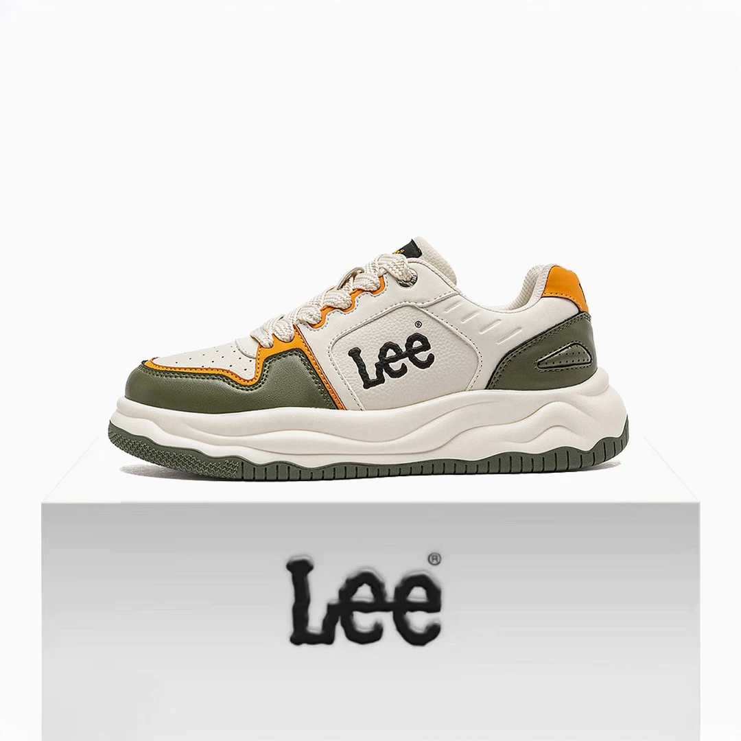 Lee正品2025新款秋季男鞋厚底增高百搭休闲鞋防臭透气舒适板鞋男