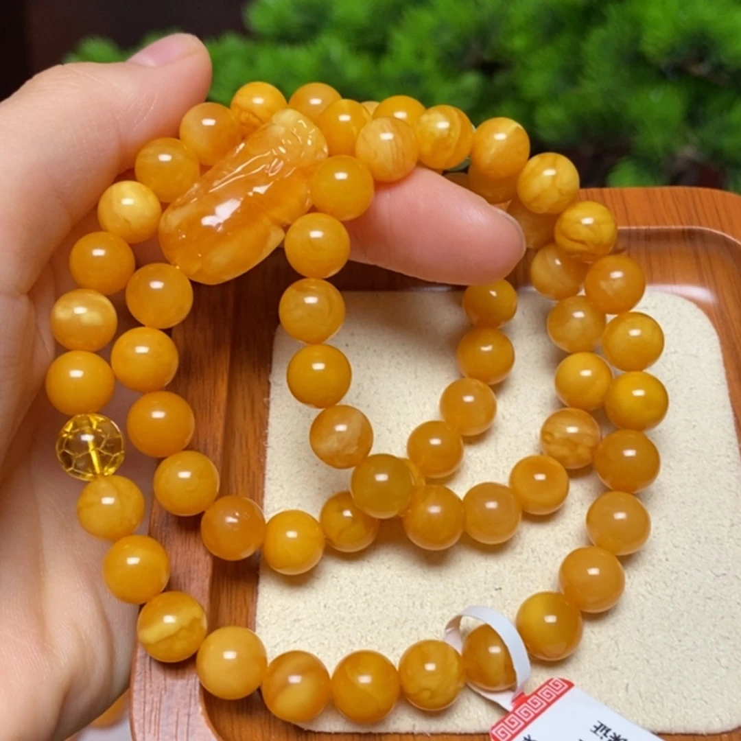 【闪购商品】未镶嵌蜜蜡手链手串
