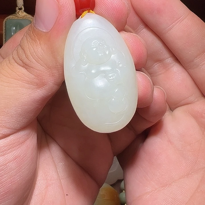 好***颈饰未镶嵌和田玉