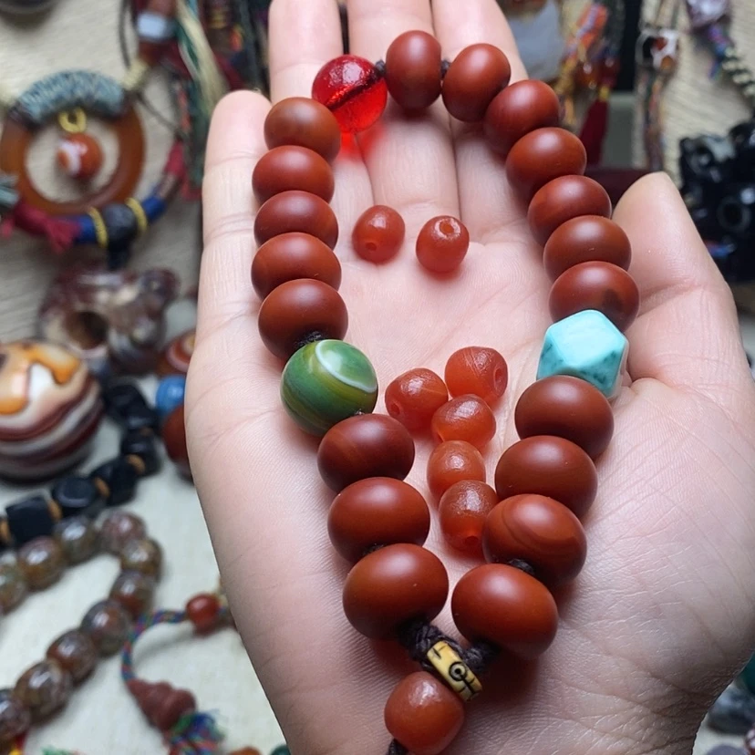 【闪购商品】玛瑙/玉髓颈饰未镶嵌舍*子