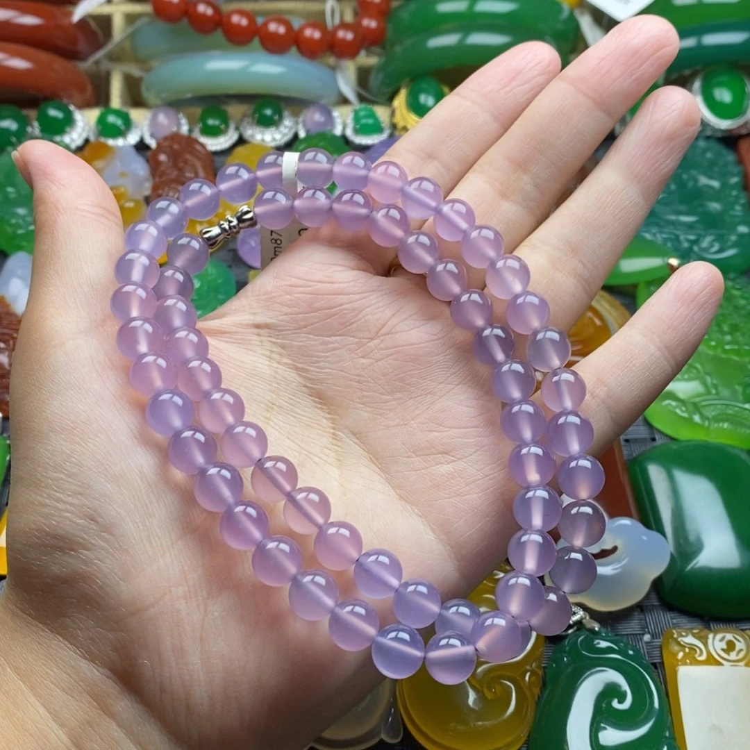 玛瑙/玉髓颈饰未镶嵌卡8